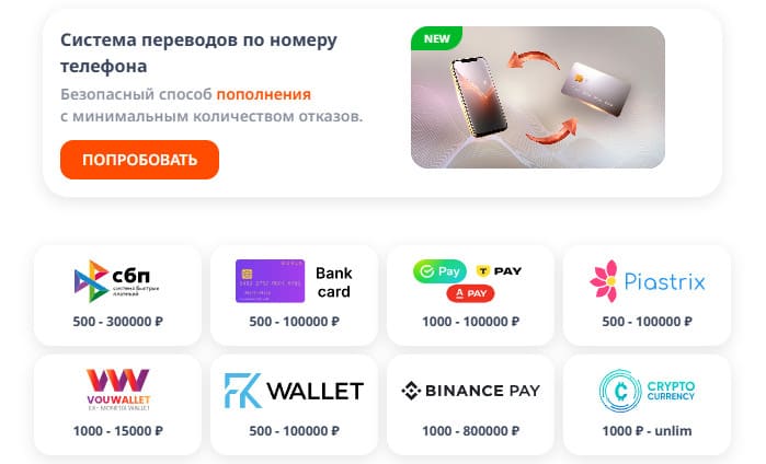 Как пополнить счет в слотах